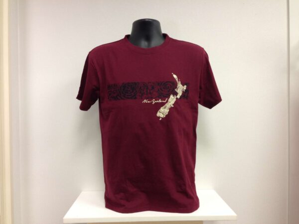 map kowhaiwhai T-shirt