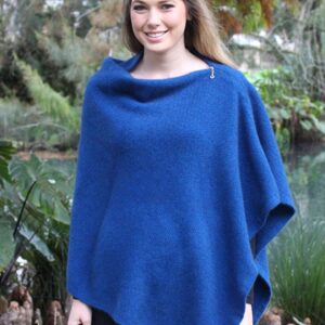 Zippered poncho