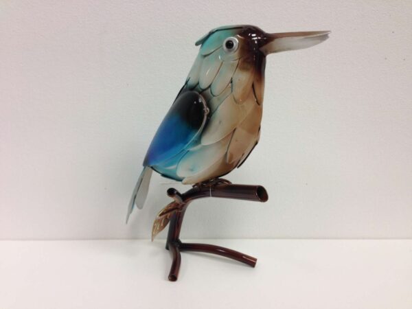 blue metal kingfisher