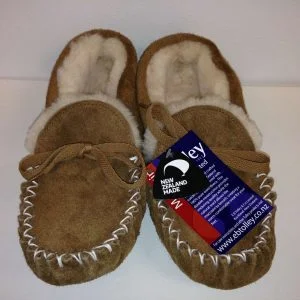 Kiwi sales sheepskin slippers