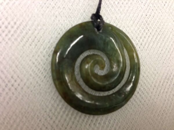 New Zealand Greenstone (Pounamu) Koru