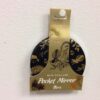 Black & Gold Pocket Mirror Black & Gold Pocket Mirror