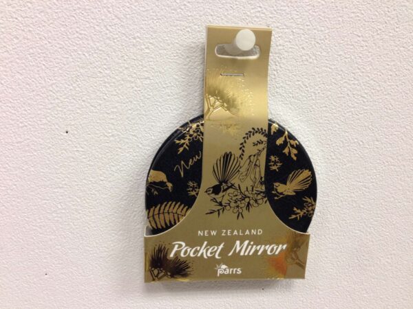 Black & Gold Pocket Mirror Black & Gold Pocket Mirror