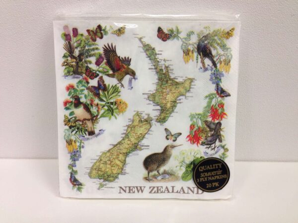 Paper Napkins map