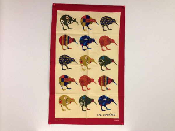 Kiwi Applique Tea Towel