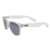 Moana Road Clear Plastic Sunglasses with Gray Lenses