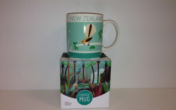 NZ Scenes Birds & Bush Coffee Mug