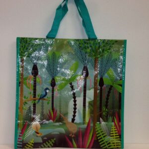 NZ Scene Birds & Bush Shopping Bag
