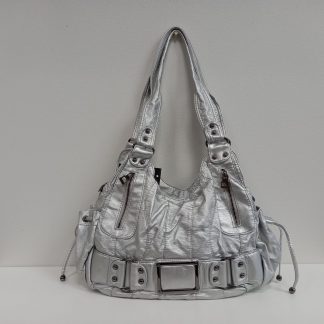 Bella Ricca Silver Hand Bag
