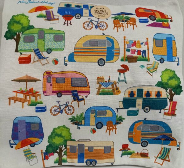 Caravan Cushion Cover