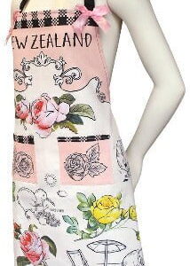 Kiwis and Flowers Apron