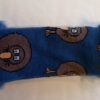 Bed Socks - Blue with Brown Kiwis