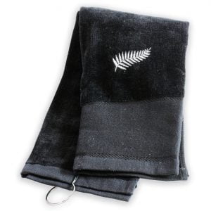 Golf Towel - Black