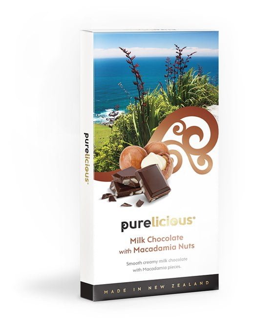 Milk Chocolate with Macadamia Nuts