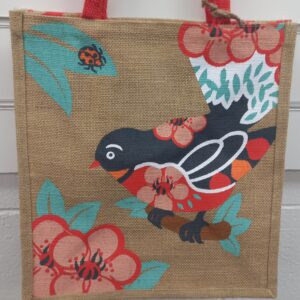 Hessian Shopping Bag - Fantail