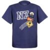 T Shirt - NZ Patches Blue Marl (Childrens)