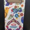 Retro Birds Hand Towel - White