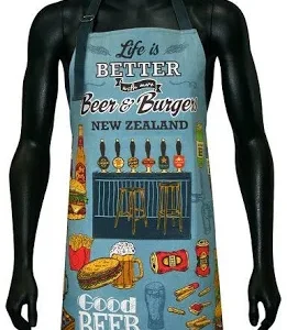 Beer and Burgers Apron