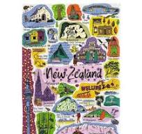 NZ Destinations Tea Towel