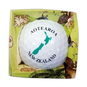 NZ Map Golf Ball NZ Map Golf Ball