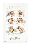 Quilted Kiwi Tea Towel