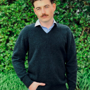 Mens V Neck Jumper