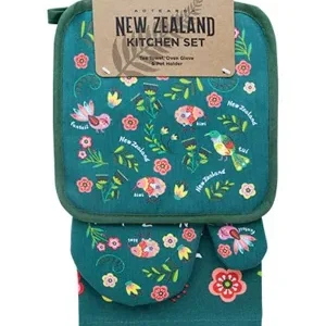 Kitchen Set - New Zealand Birds