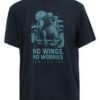 T Shirt - No Wings No Worries T Shirt - No Wings No Worries