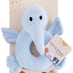 Blue Knitted Rattle Blue Knitted Rattle