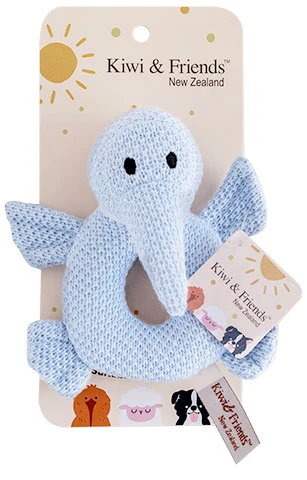 Blue Knitted Rattle Blue Knitted Rattle